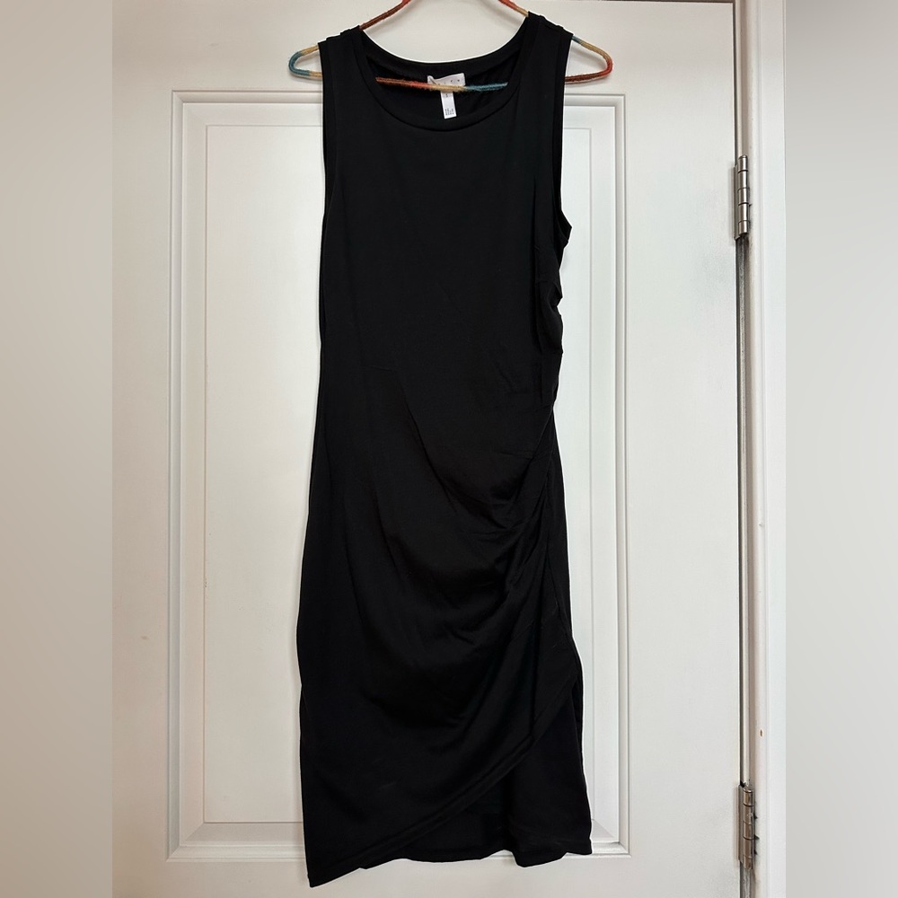 Leith Black Asymmetrical Sleeveless Dress New - no tags - size small